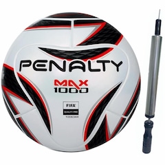 Bola de Futsal Penalty Max 1000 Profissional Aprovada Fifa Mais Inflador - Foto 1