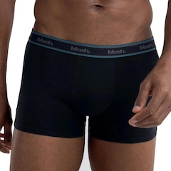 Kit Cueca Boxer Mash Elast Bord - 3 unidades - Adulto - Foto 2