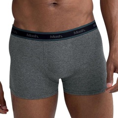 Kit Cueca Boxer Mash Elast Bord - 3 unidades - Adulto - Foto 4