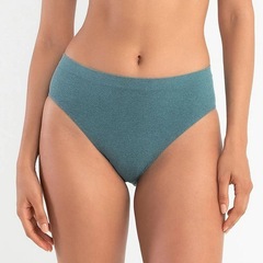 Calcinha She Alta em Microfibra Sem Costura - Feminina - Foto 2