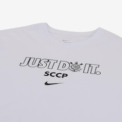 Camiseta do Corinthians Just Do It Nike - Masculina - Foto 3