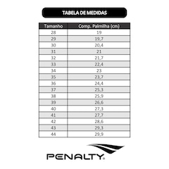 Chuteira Futsal Infantil Penalty Matis Kids XXI - Foto 6