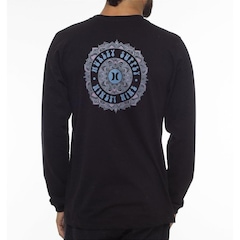 Camiseta Hurley Mandala Manga Longa WT23 - Masculina - Foto 2