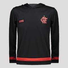 Camiseta do Flamengo Futfanatics Tron Manga Longa - Infantil - Foto 1