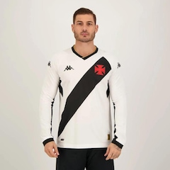 Camisa do Vasco da Gama Manga longa Nº2 2023 Kappa - Masculina - Foto 1