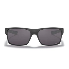 Óculos de Sol Unissex Oakley Two Face Steel / Prizm Grey - Foto 3