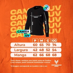 Kit de Camisas Térmica Segunda Pele Performance Moda Manga Longa com Proteção Solar 50+ - 3 Unidades - Masculina - Foto 5