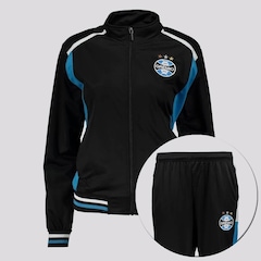 AGASALHO DO GRÊMIO TRILOBAL TRICOLOR FUTFANATICS - FEMININO - Foto 1