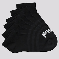 Kit Meias Cano Baixo adidas I - 6 Pares - Adulto - Foto 1
