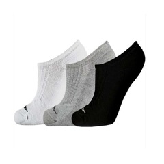 Kit Meias Esportiva Penalty Cano Invisível X - 3 Pares - Adulto - Foto 1