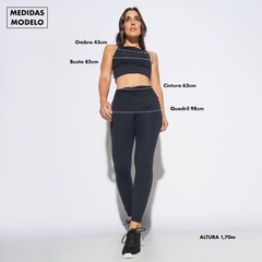 Calça Legging Honey Be Fitness Estampada Oncinha - Feminina - Foto 5