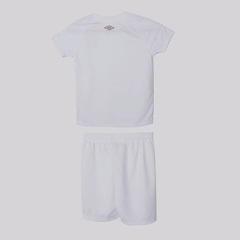 Kit do Grêmio II 2023 Umbro: Calção + Camisa - Infantil - Foto 2