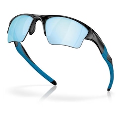 Óculos de Sol Unissex Oakley Half Jacket 2.0 XL Prizm Deep Water Polarizado - Foto 3