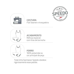Maiô de Natação Speedo Vital 3 Juvenil - Infantil - Foto 4