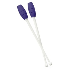 Maça de Ginástica Rítmica Conectavel Par Adulto 40cm Tuimader - Foto 1