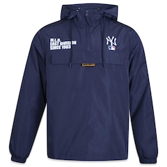 Jaqueta Corta Vento com Capuz New Era WINDBREAKER MLB NEW YORK YANKEES OFFLINE SURVIVOR - Masculina - Foto 1