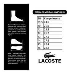 Kit Tênis Lacoste Europa + 3 Pares De Meias Selene Esportivas - Masculino - Foto 1