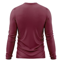 Camiseta Manga Longa Adriben Dry Fit Proteção Solar UV 50/ Treino Academia - Masculina - Foto 2