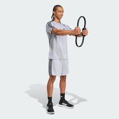 Camiseta Masculina adidas Manga Curta Essentials 3 Listras - Foto 4