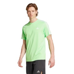 Camiseta Masculina adidas Manga Curta Essentials 3 Listras - Foto 1