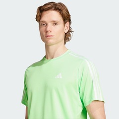 Camiseta Masculina adidas Manga Curta Essentials 3 Listras - Foto 5