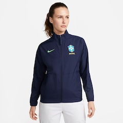 Jaqueta sem capuz Nike Brasil Hino - Feminina - Foto 1