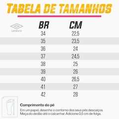 Chuteira Futsal Umbro Fifty 4 - Adulto - Foto 4