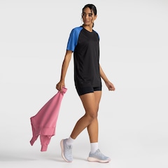 Camiseta de Treino Whats Wear Raglan Dry Fit Proteção Solar Uv - Feminina - Foto 3