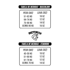 Kit de Boxe Pretorian: Bandagem + Protetor Bucal + Luvas de Boxe Elite - 10 OZ - Adulto - Foto 6