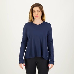 Camiseta Hering Manga Longa Esportiva Easy - Feminina - Foto 3