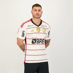 Camisa do Flamengo adidas II 2023 Campeão Libertadores 2022 - Masculina - Foto 2