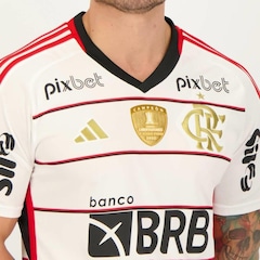Camisa do Flamengo adidas II 2023 Campeão Libertadores 2022 - Masculina - Foto 4