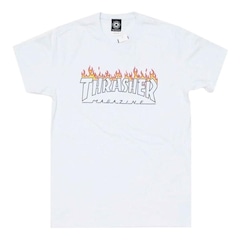 Camiseta Thrasher Schorched - Masculina - Foto 1