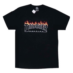 Camiseta Thrasher Schorched - Masculina - Foto 1