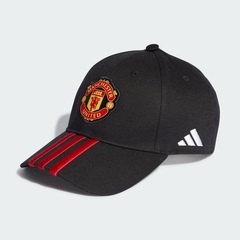Boné Aba Curva do Manchester United adidas - Strapback - Adulto - Foto 2