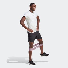 Camiseta adidas Treino Estampada Techfit - Masculina - Foto 5