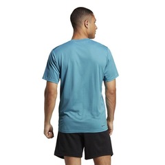 Camiseta adidas Treino Logo Essentials - Masculina - Foto 3
