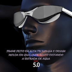 Óculos de Natação Gold Sports Snake Pro Performance 5.0 - Adulto - Foto 6