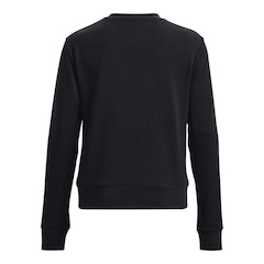 Blusão de Moletom Under Armour Rival Terry Crew - Feminino - Foto 4