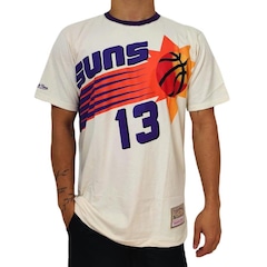 Camiseta Mitchell & Ness NBA Phoenix Suns Steve Nash - Masculino - Foto 1