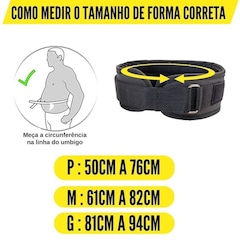 Cinturão para Agachamento Be Stronger Slim - Foto 3