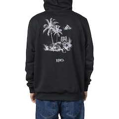 Blusão de Moletom com Capuz RVCA Canguru Tiger Beach - Masculino - Foto 2
