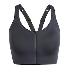 Top Fitness com Bojo adidas Zíper Alto Suporte Tlrd Impact Luxe - Feminino - Foto 1