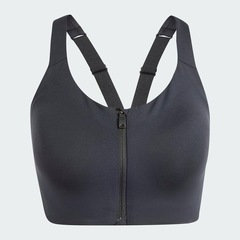 Top Fitness com Bojo adidas Zíper Alto Suporte Tlrd Impact Luxe - Feminino - Foto 3