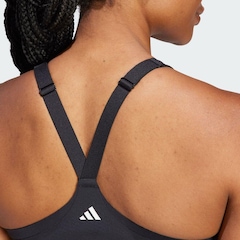 Top Fitness com Bojo adidas Zíper Alto Suporte Tlrd Impact Luxe - Feminino - Foto 9