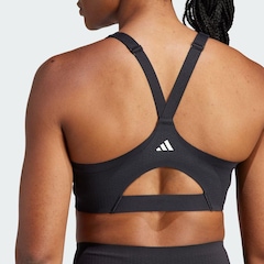Top Fitness com Bojo adidas Zíper Alto Suporte Tlrd Impact Luxe - Feminino - Foto 10