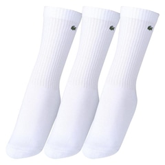 Kit Meias Lacoste Core Active Performance 39 ao 42 - 03 Pares - Unissex - Foto 3