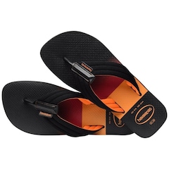 Chinelo Havaianas Urban Print Tiras Largas - Masculino - Foto 2