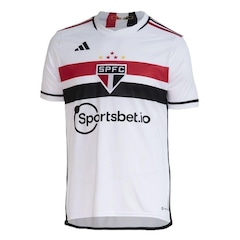 Camisa do São Paulo I 23/24 Torcedor adidas - Masculina - Foto 1