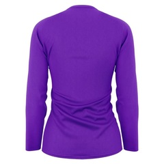 Kit de Camisas Térmica Adriben Dry Fit Manga Longa com Proteção Solar - 3 Unidades - Feminino - Foto 7